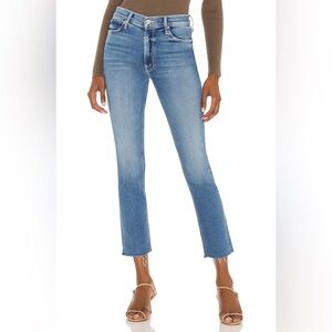 MOTHER Mid‎ Rise Dazzler Crop Jeans 26